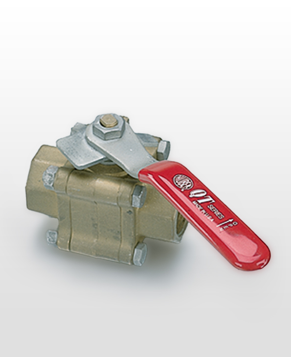 Printed Vinyl Flat Grip on Ball Valve